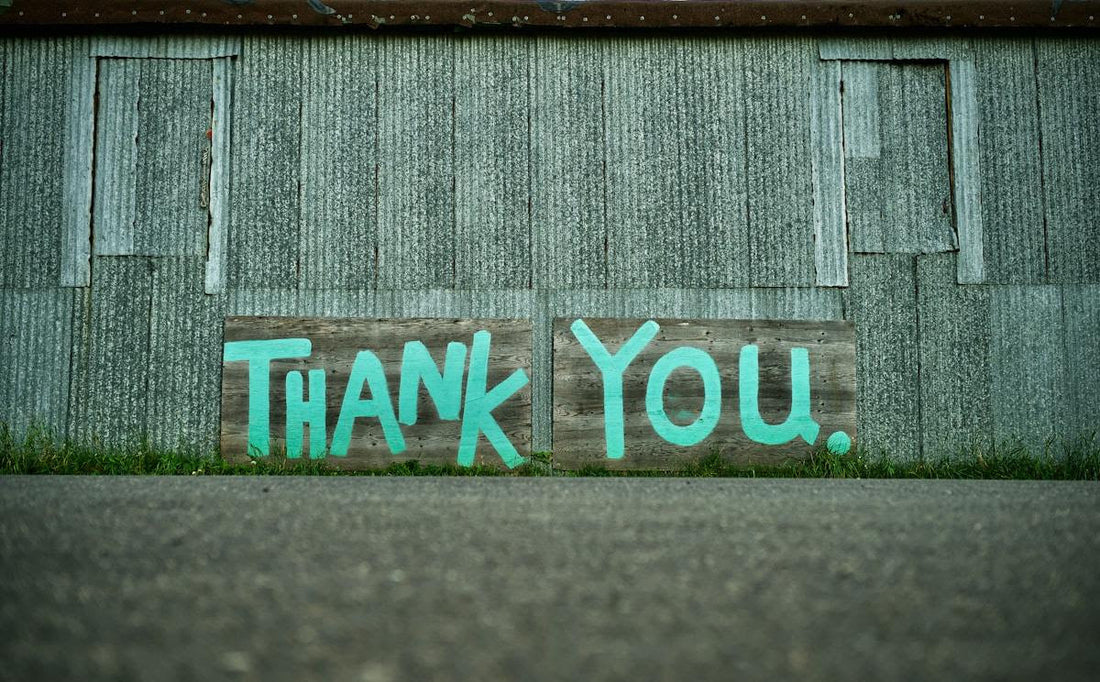 Grateful Beyond Words for Your Support